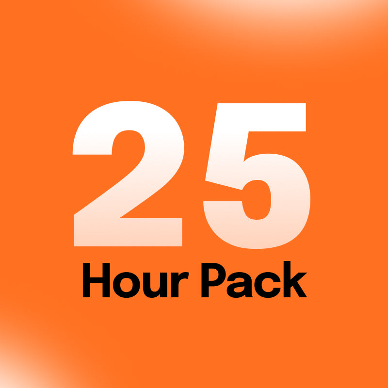 25 hour pack